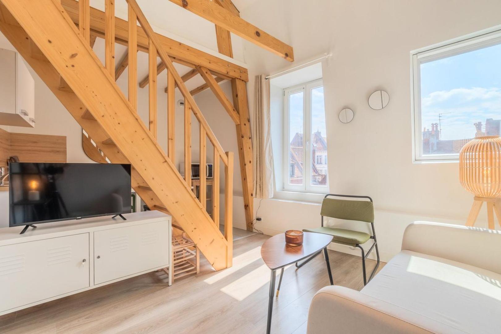 Emplacement Central Pour Ce Studio Vieux Lille Ngoại thất bức ảnh